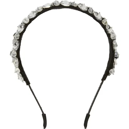 Crystal Embellished Headband Accessories , female, Sizes: ONE SIZE - Max Mara Weekend - Modalova