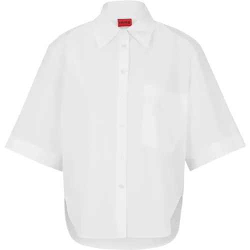 Shirts , female, Sizes: 2XS - Hugo Boss - Modalova
