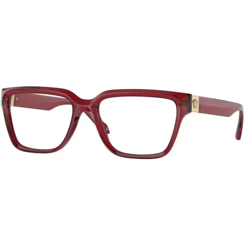 Frame Eyeglasses Ve3357 388 , unisex, Sizes: 55 MM - Versace - Modalova