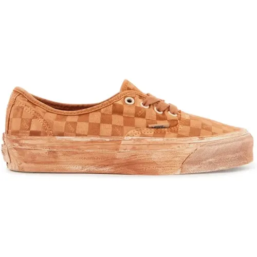 Dip Dye Checkerboard Authentic Reissue Sneakers , Damen, Größe: 36 EU - Vans - Modalova