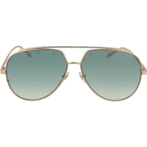 Stilvolle Sonnenbrille für Frauen - Marc 455/S Kupfer Pilotenform - Marc Jacobs - Modalova