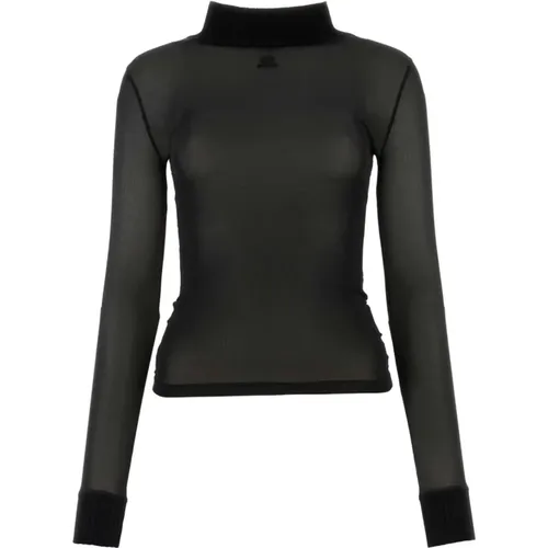 Stretch Top , female, Sizes: L - Courrèges - Modalova