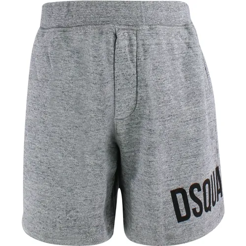 Comfortable and Stylish Men`s Casual Shorts , male, Sizes: M - Dsquared2 - Modalova