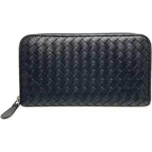 Pre-owned Leather wallets , female, Sizes: ONE SIZE - Bottega Veneta Vintage - Modalova