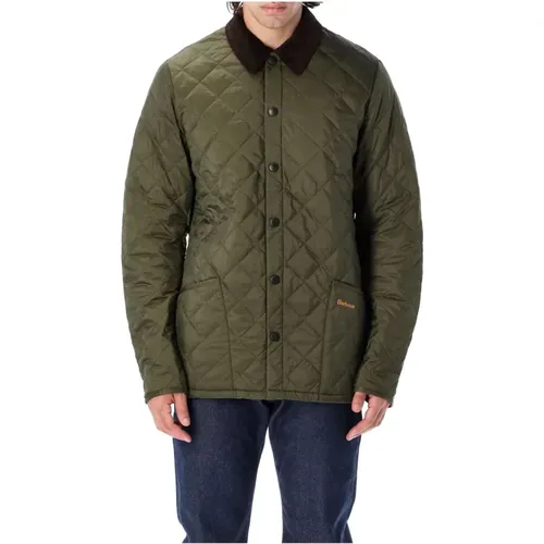 Mens Clothing Outerwear Olive Aw23 , male, Sizes: L - Barbour - Modalova