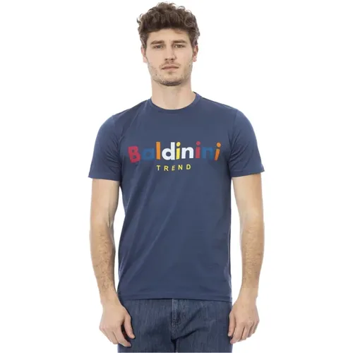 Trend T-shirt für Herren , Herren, Größe: XS - Baldinini - Modalova