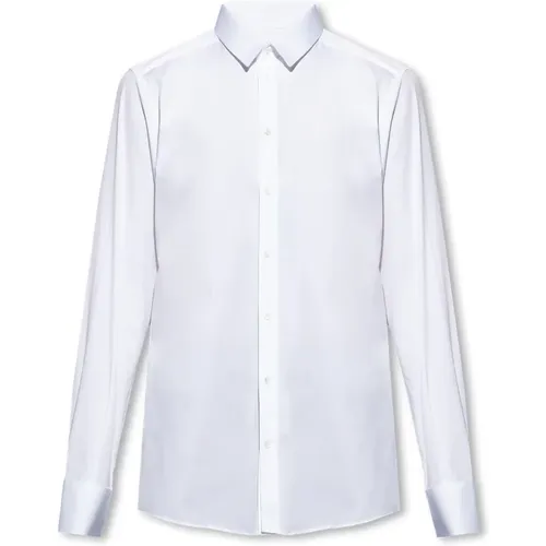 Klassisches Hemd , Herren, Größe: 2XL - Dolce & Gabbana - Modalova