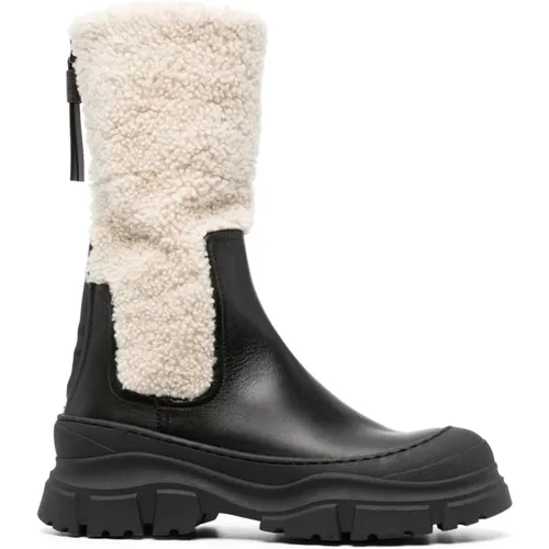 N Shearling Boots , female, Sizes: 3 UK, 3 1/2 UK - BRUNELLO CUCINELLI - Modalova