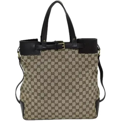 Pre-owned Canvas gucci-bags , female, Sizes: ONE SIZE - Gucci Vintage - Modalova