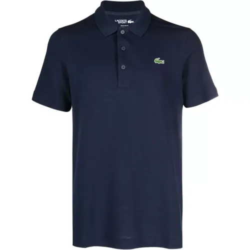 Logo-Patch Poloshirt für Herren , Herren, Größe: S - Lacoste - Modalova