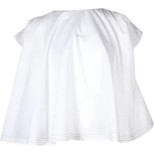 Cotton Loewe Top , female, Sizes: XS - Loewe Pre-owned - Modalova