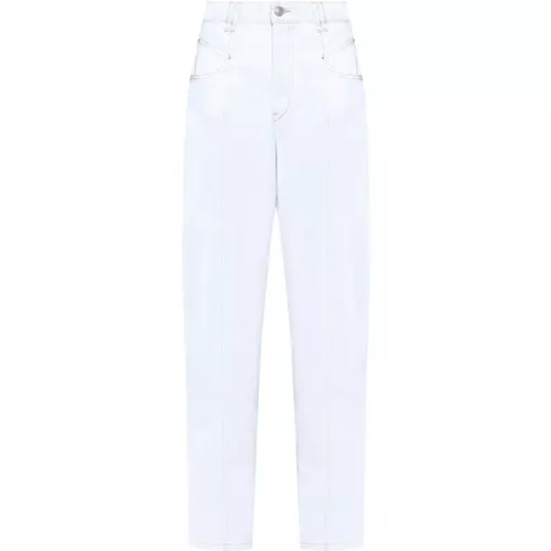 Denim Wide Leg Jeans , female, Sizes: XS, S - Isabel marant - Modalova