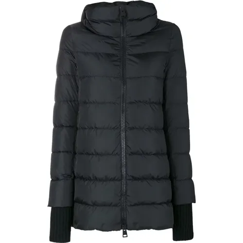 Espresso Piumino Jacket , female, Sizes: S, M, XS - Herno - Modalova