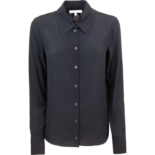 Schwarzes leichtes Regular Fit Shirt für Frauen - PATRIZIA PEPE - Modalova