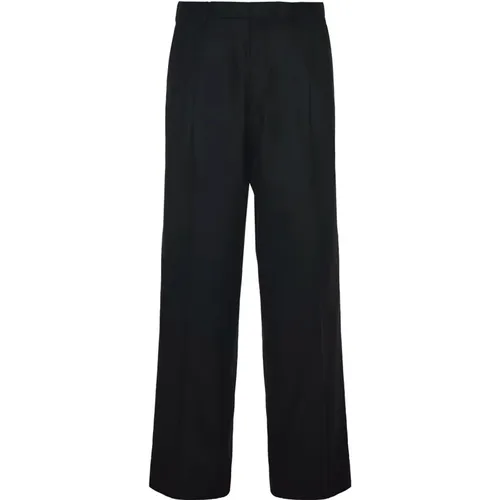 Light Wool Slacks , male, Sizes: 2XL, XL - Auralee - Modalova