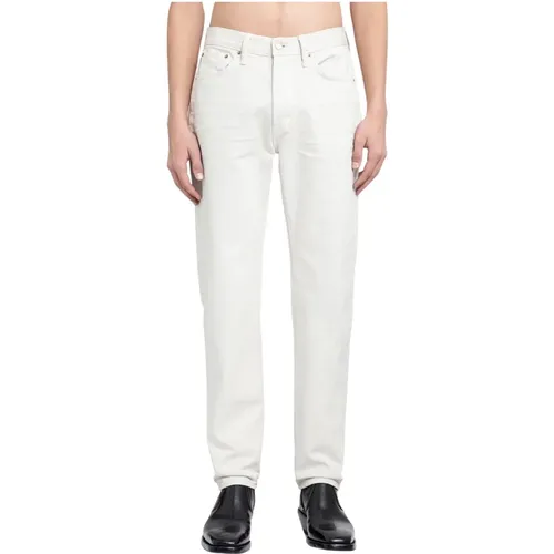 Slim Fit Stay Press Ivory Hose - Tom Ford - Modalova