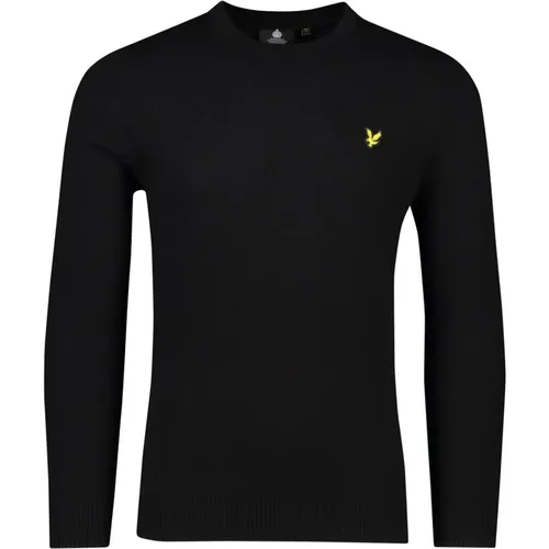 Round Neck Sweater , male, Sizes: L, XL, M, S, 2XL - Lyle & Scott - Modalova