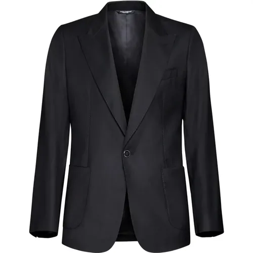 Tailored Blazer Jacket , male, Sizes: M, L - Dolce & Gabbana - Modalova