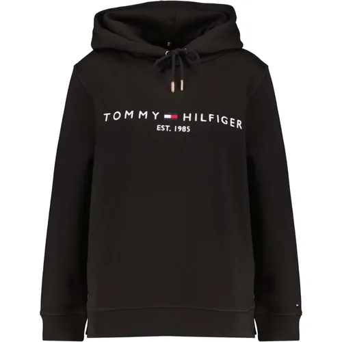 Kapuzenpullover , Damen, Größe: M - Tommy Hilfiger - Modalova