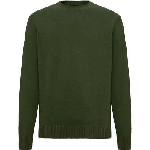 Cashmere Blend Crew Neck Jumper , Herren, Größe: 2XL - Boggi Milano - Modalova