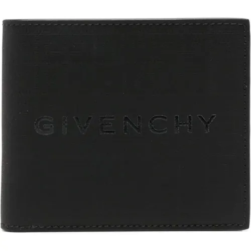Leather Bi-Fold Wallet , male, Sizes: ONE SIZE - Givenchy - Modalova