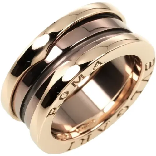 Pre-owned Rose Gold rings , female, Sizes: ONE SIZE - Bvlgari Vintage - Modalova