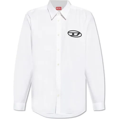 Shirt `S-Simply-D` , male, Sizes: S, M, XL, L, 2XL - Diesel - Modalova