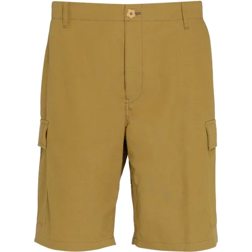 Tobacco Cargo Shorts , male, Sizes: 2XS - Kenzo - Modalova