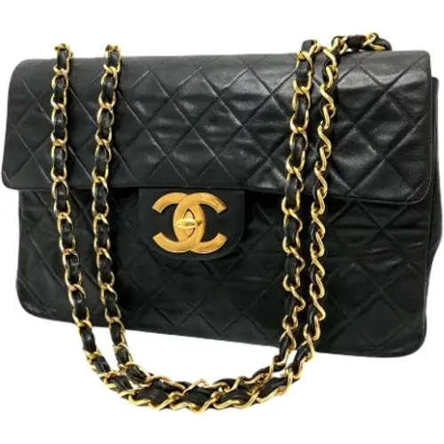 Pre-owned Leather chanel-bags , female, Sizes: ONE SIZE - Chanel Vintage - Modalova