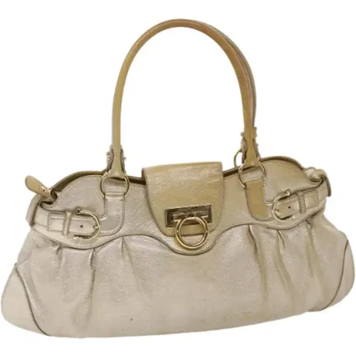 Pre-owned Leather handbags , female, Sizes: ONE SIZE - Salvatore Ferragamo Pre-owned - Modalova