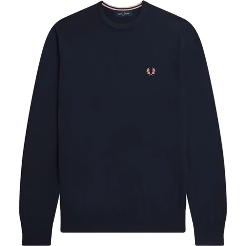 Woll- und Baumwollpullover , Herren, Größe: 2XL - Fred Perry - Modalova