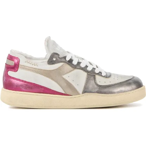 Fuchsia Combi Sneakers - Order One Size Up , female, Sizes: 3 UK - Diadora - Modalova