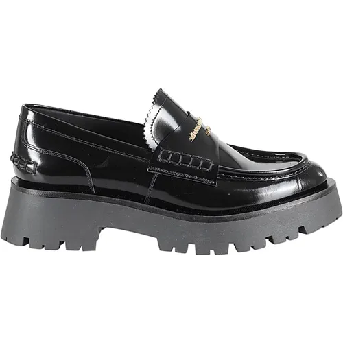 Klassische Lug Loafer Schuhe , Damen, Größe: 38 1/2 EU - alexander wang - Modalova