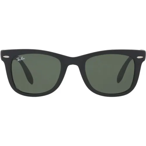 Faltbare Wayfarer Sonnenbrille , Herren, Größe: 54 MM - Ray-Ban - Modalova