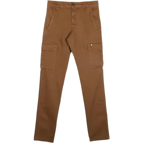 Straight Trousers , male, Sizes: W36 - Lyle & Scott - Modalova
