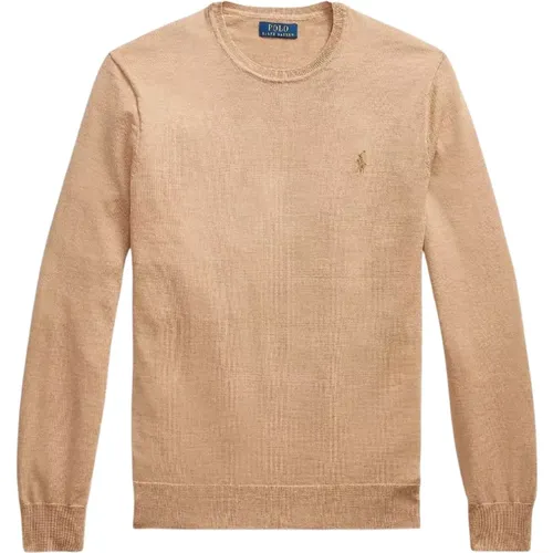 Wollpullover mit Logo Slim Fit - Ralph Lauren - Modalova