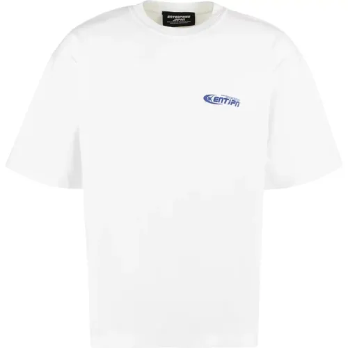 SS Eyes Baumwoll T-Shirt , Herren, Größe: L - Enterprise Japan - Modalova