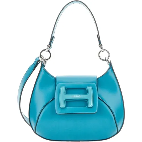 Klare Blaue Taschen , Damen, Größe: ONE Size - Hogan - Modalova