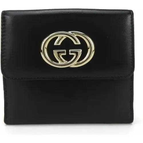 Pre-owned Leather wallets , female, Sizes: ONE SIZE - Gucci Vintage - Modalova