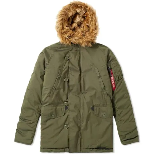 Explorer Jacket , male, Sizes: M - alpha industries - Modalova