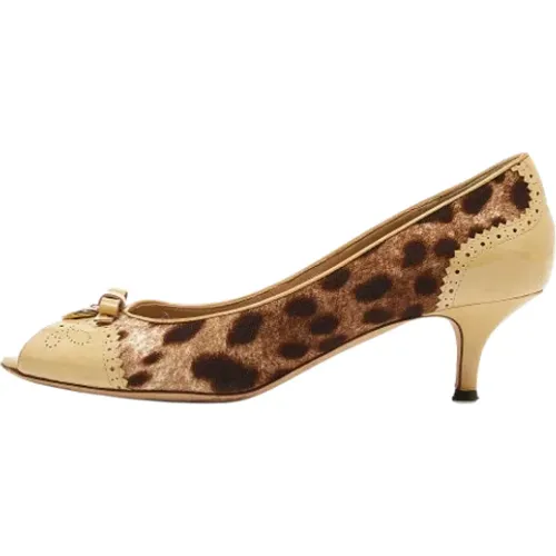 Pre-owned Canvas heels - Dolce & Gabbana Pre-owned - Modalova