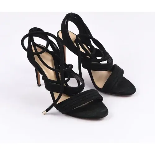 Pre-owned Suede sandals , female, Sizes: 5 UK - Alexandre Birman Pre-owned - Modalova