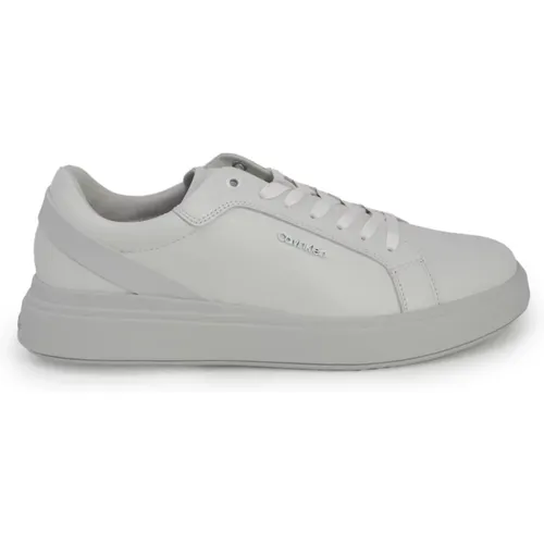 Leder Schnürschuhe , Herren, Größe: 45 EU - Calvin Klein - Modalova