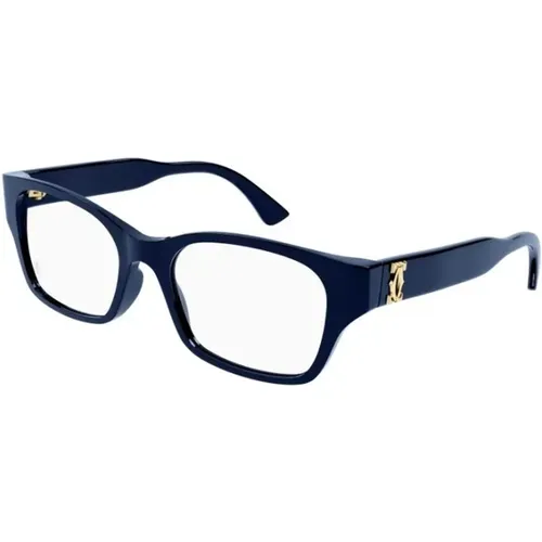 Elegante Brille , unisex, Größe: 52 MM - Cartier - Modalova