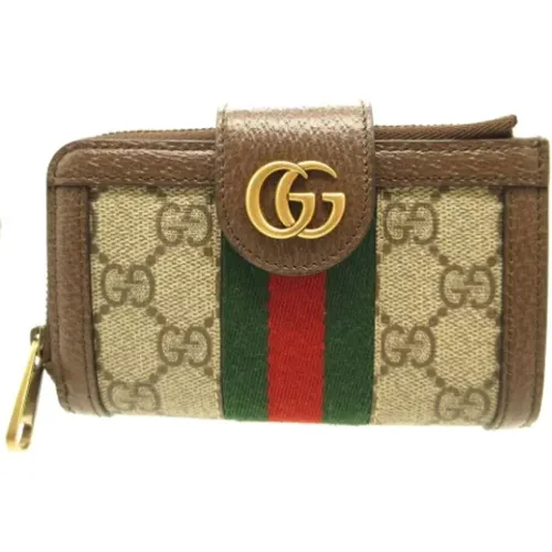 Pre-owned Canvas wallets , female, Sizes: ONE SIZE - Gucci Vintage - Modalova