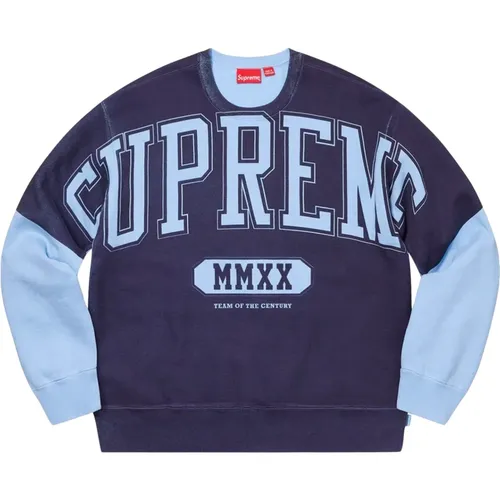 Ice Crewneck Sweatshirt Limited Edition , Herren, Größe: M - Supreme - Modalova