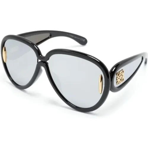 Lw40132I 01C Sunglasses , female, Sizes: 65 MM - Loewe - Modalova