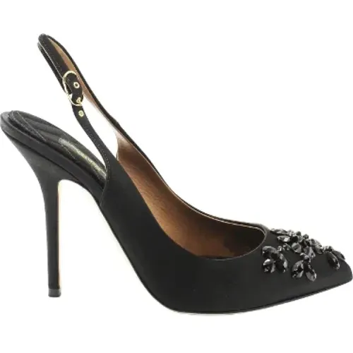Pre-owned Fabric heels , female, Sizes: 4 UK - Dolce & Gabbana Pre-owned - Modalova