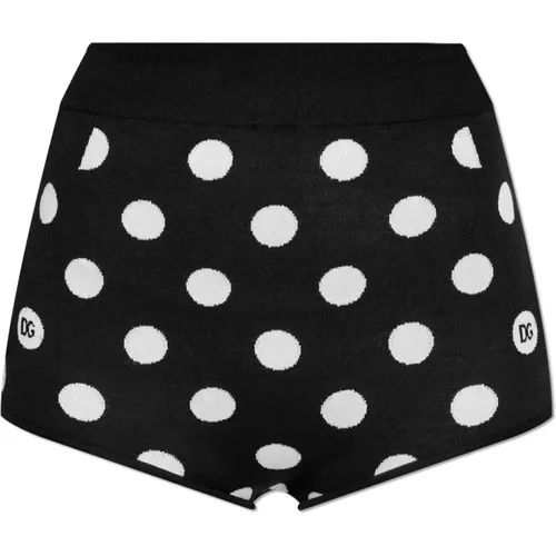 Shorts mit Polka Dot-Muster - Dolce & Gabbana - Modalova
