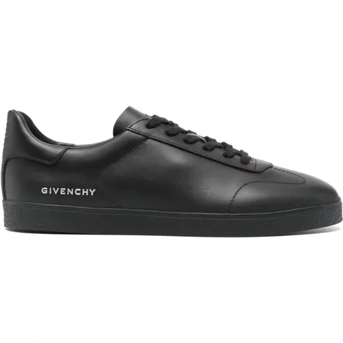 Leather Low Top Sneakers , male, Sizes: 7 UK - Givenchy - Modalova